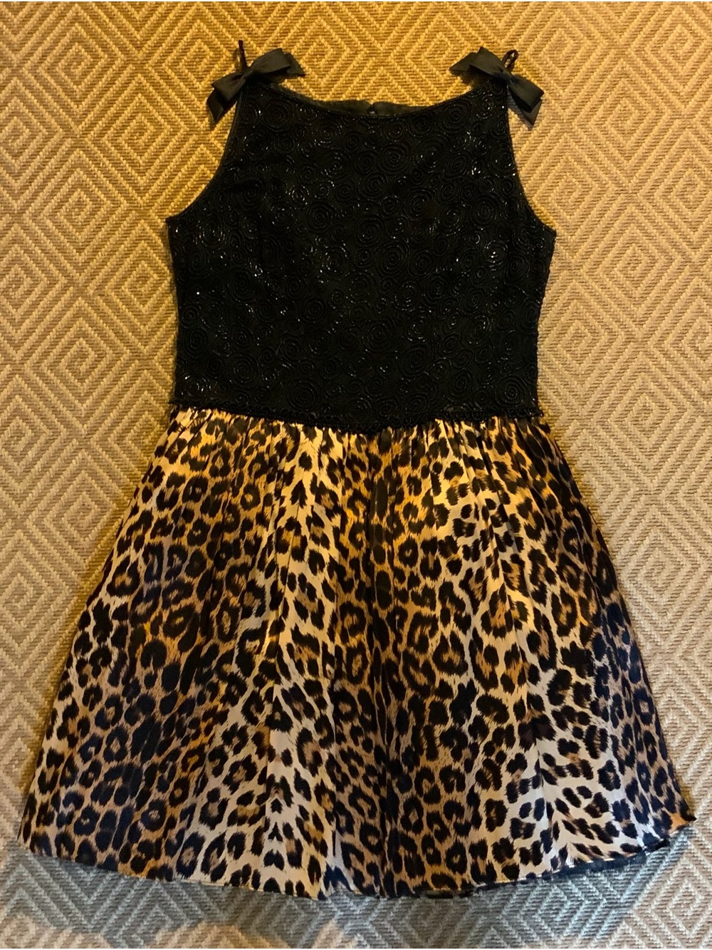 Vintage Lillie Rubin x Riazee Boutique Hand-Beaded Dress